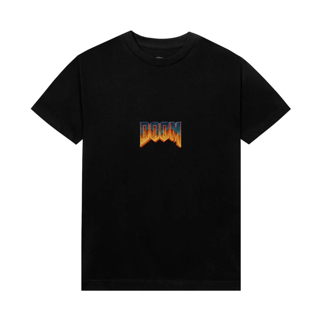 ASSC x Doom Classic Logo Tee Black