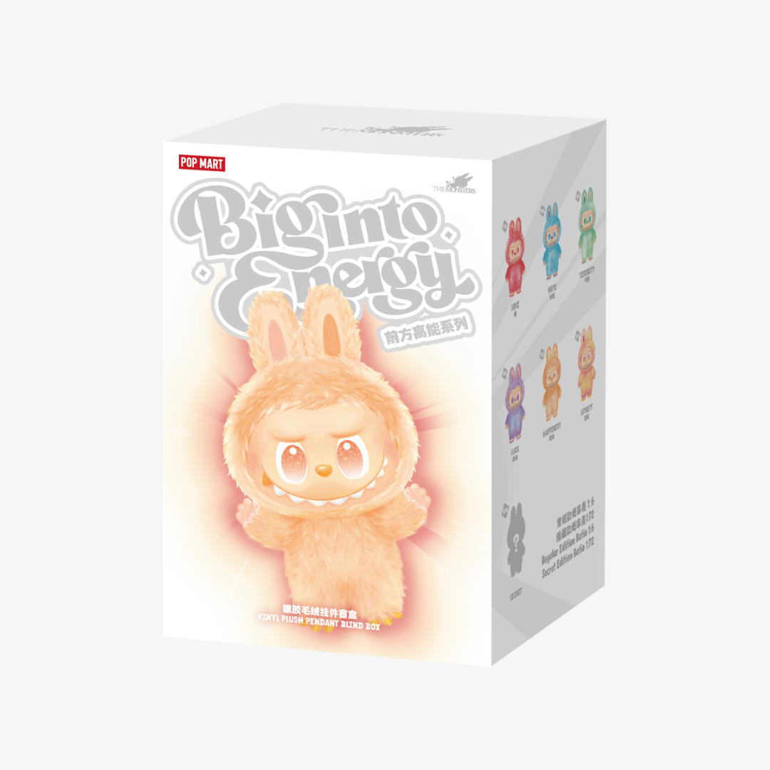 Labubu THE MONSTERS - Big into Energy Series-Vinyl Plush Pendant Blind Box