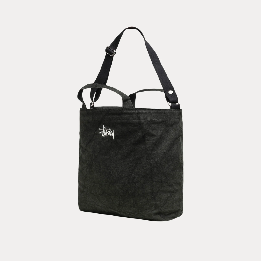 Canvas Crossbody Bag Black