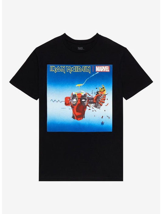 Marvel Iron Maiden Deadpool Can I Play With Madness T-Shirt