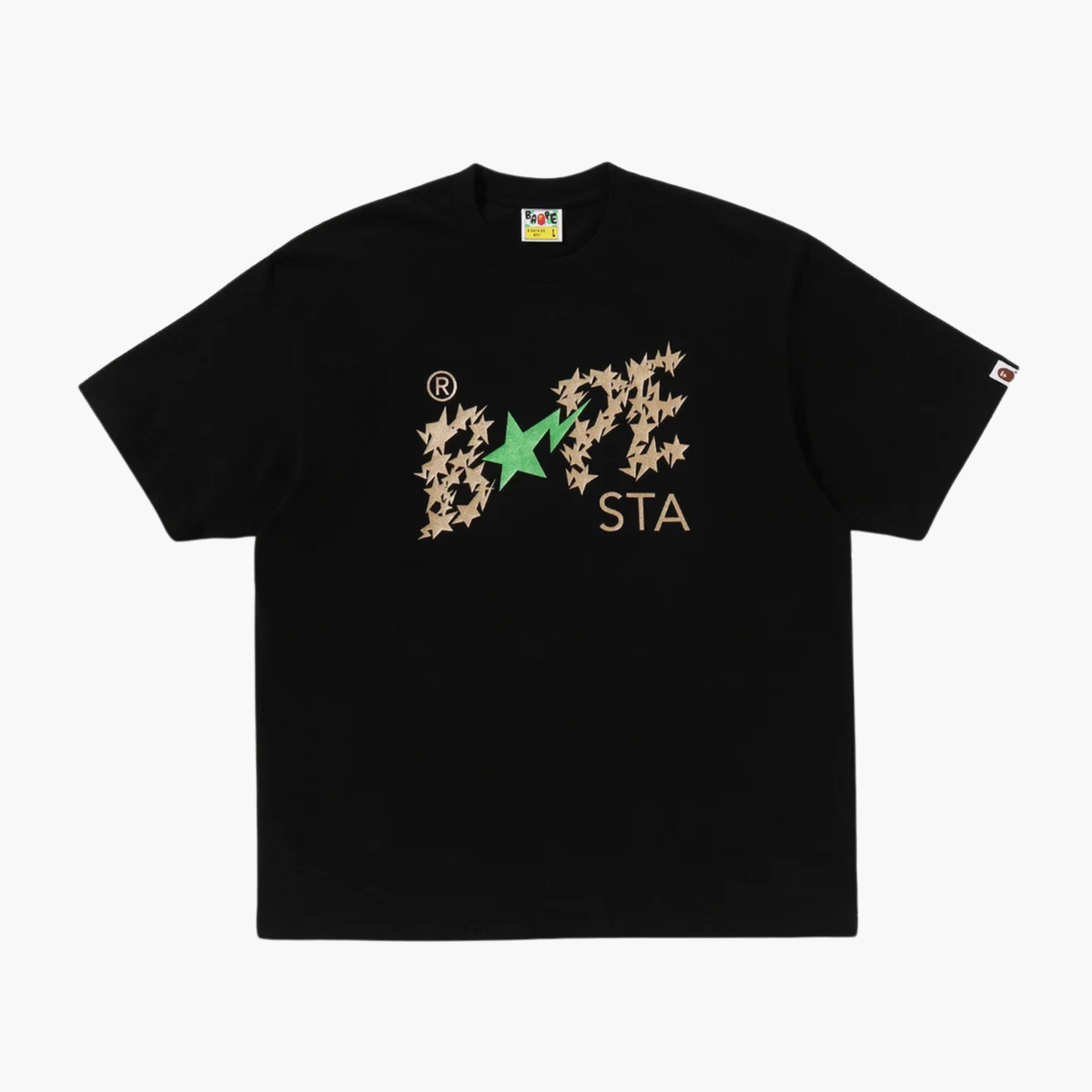 Metallic BAPE STA Logo Relaxed Fit Tee