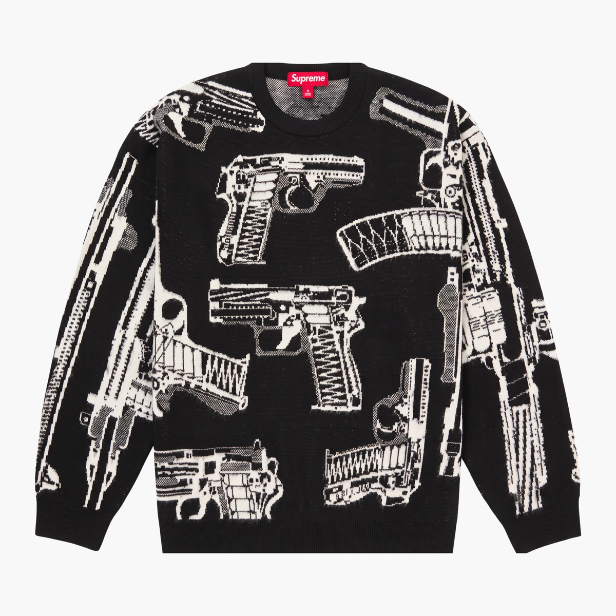 Supreme Guns Sweater Black