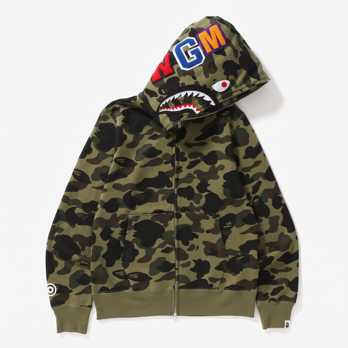 BAPE 1st Camo Shark Full Zip Hoodie