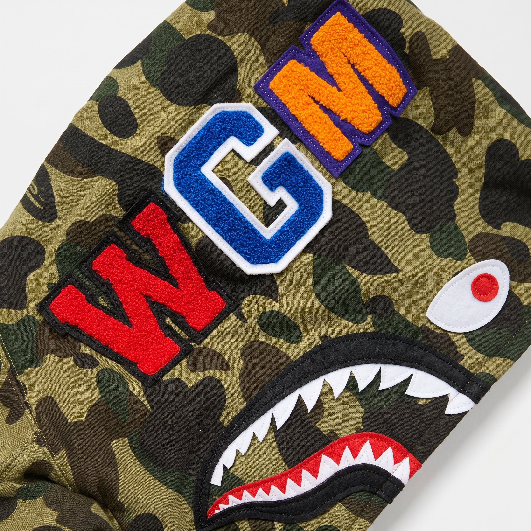 BAPE 1st Camo Shark Full Zip Hoodie