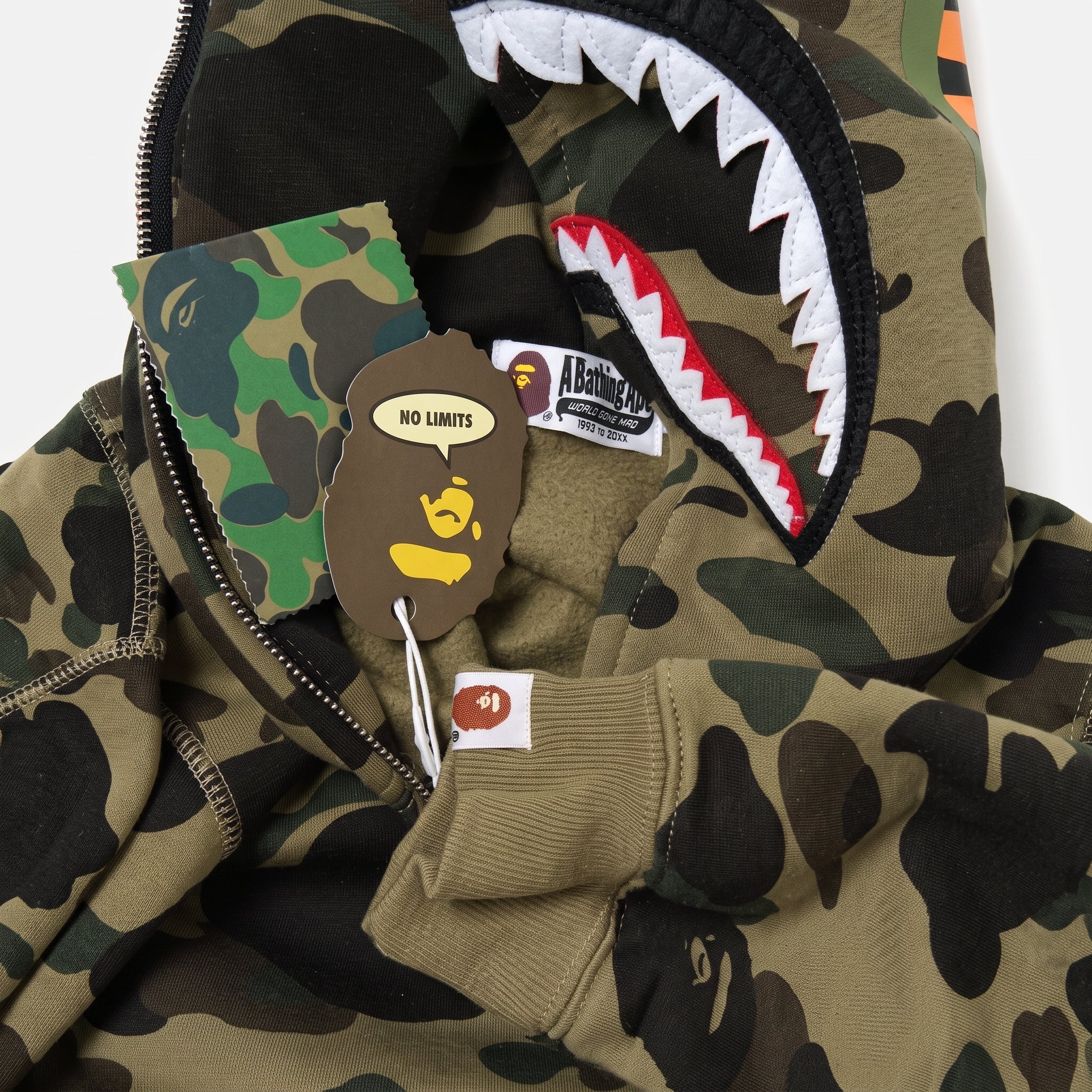 BAPE 1st Camo Shark Full Zip Hoodie