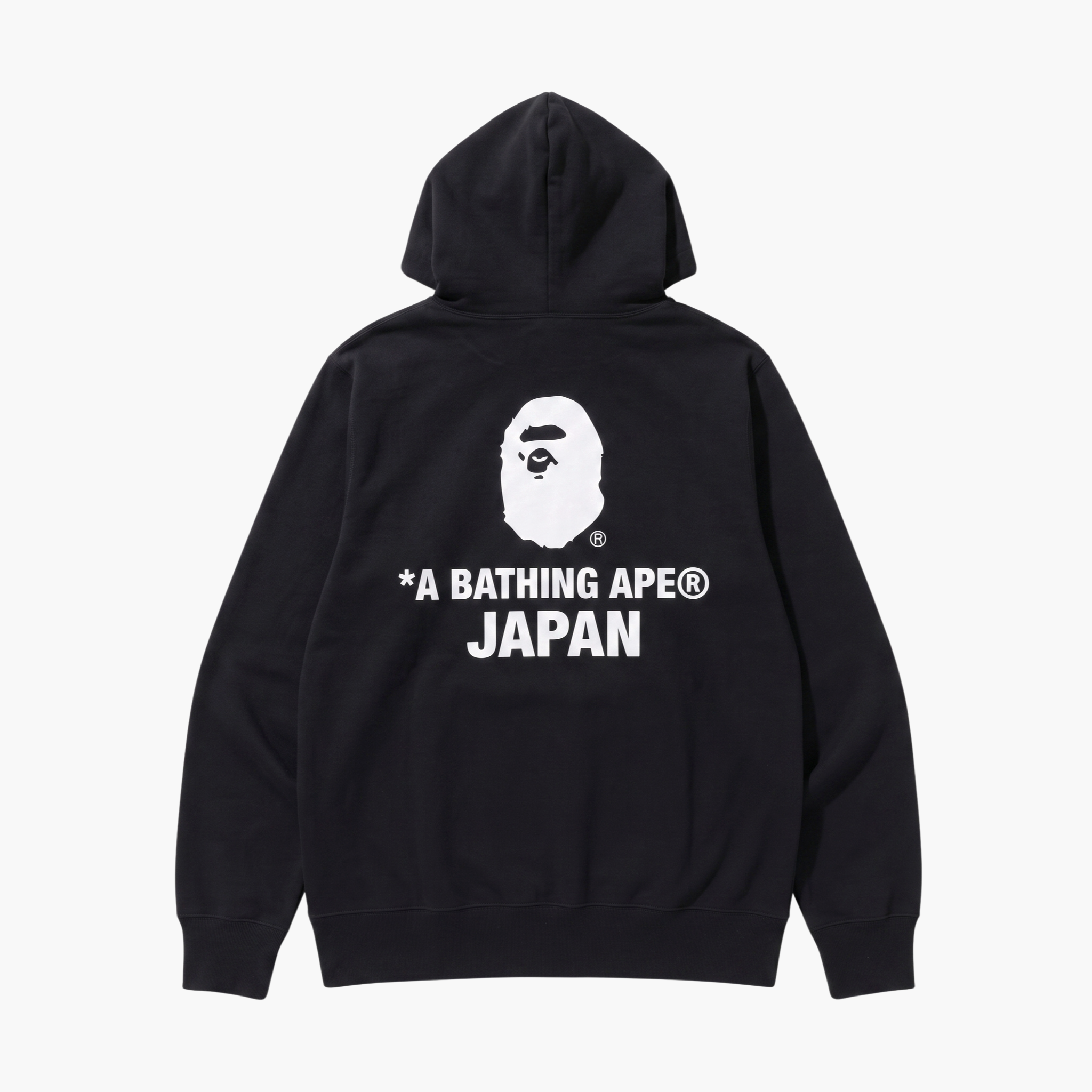 A Bathing Ape College One Point Embroidery Zip Hoodie