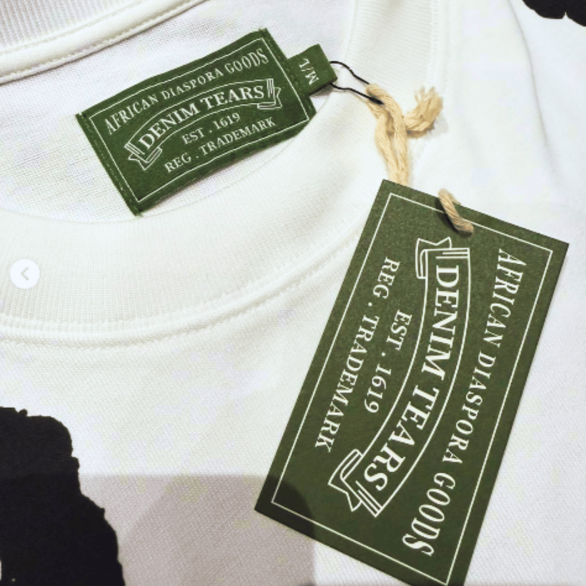 Denim Tears The Cotton Wreath Heavyweight T-Shirt