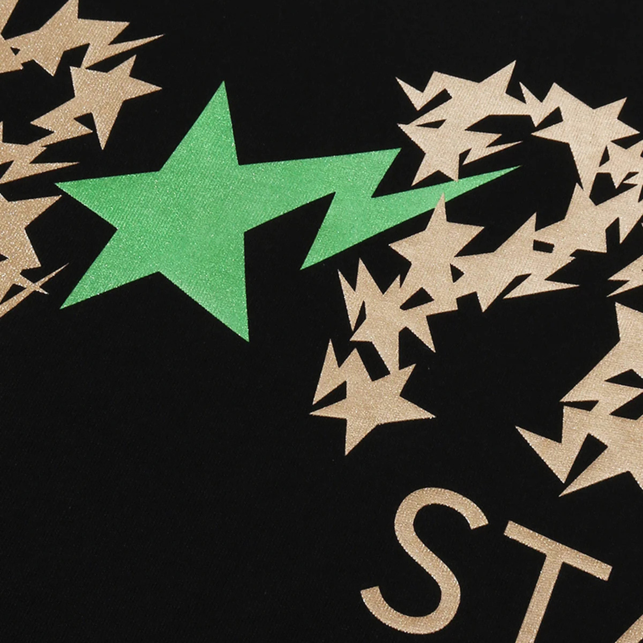 Metallic BAPE STA Logo Relaxed Fit Tee