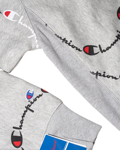 CHAMPION REVERSE WEAVE ALLOVER PRINT PULLOVER HOODIE