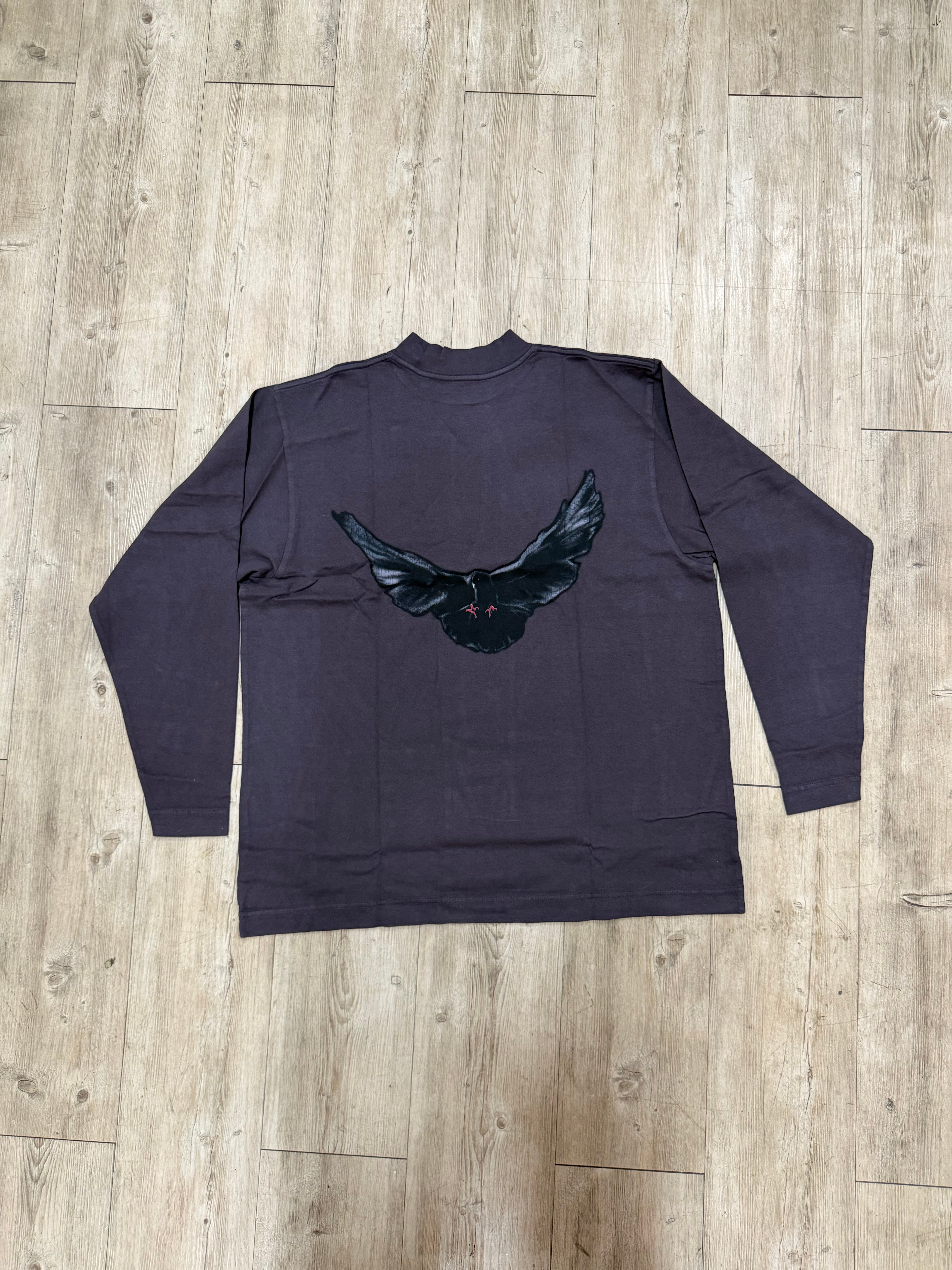 Yeezy Gap Engineered by Balenciaga Dove Longsleeve Tee Dark Gray