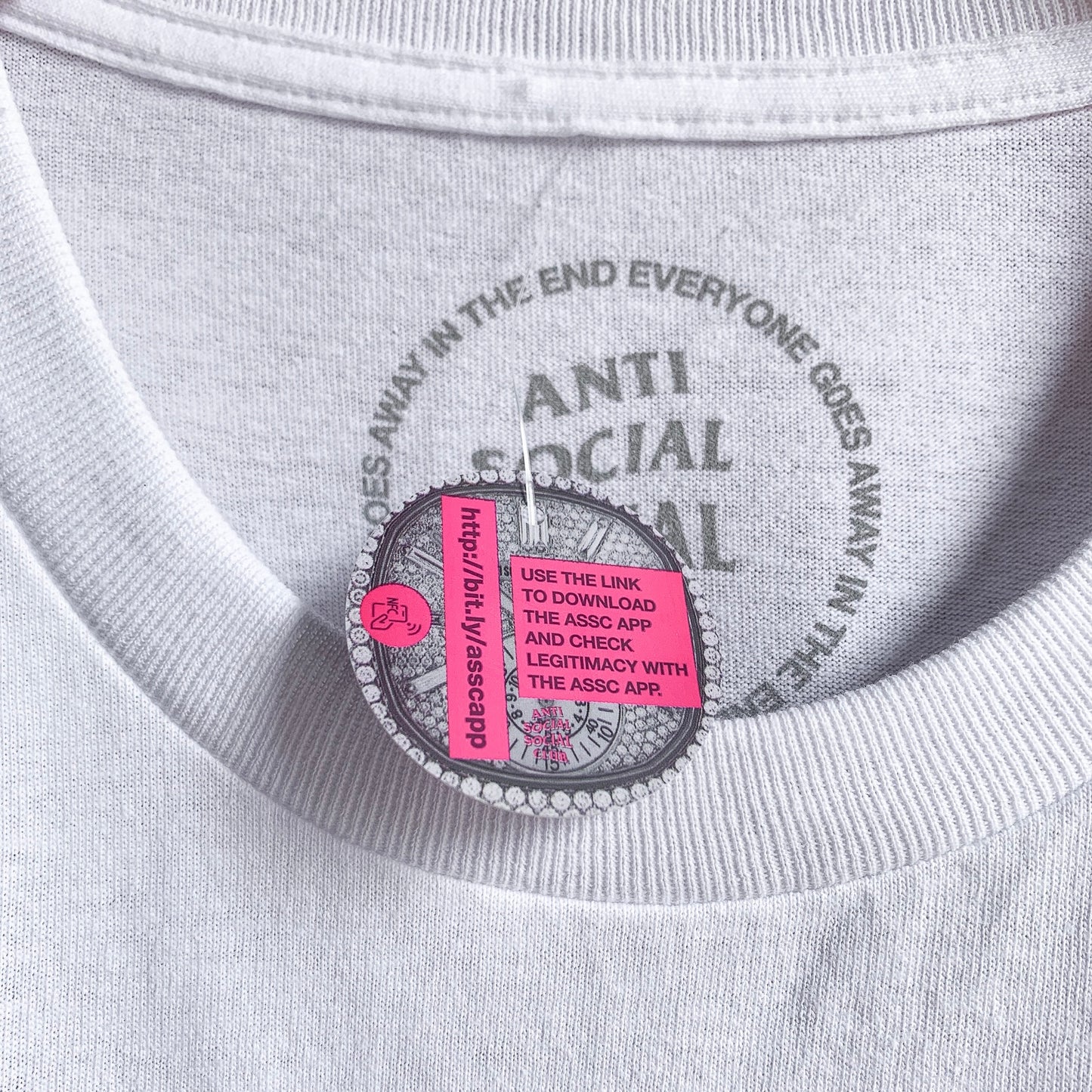 Anti Social Social Club Japan Exclusive Tatz Tee White