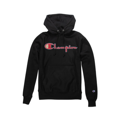 Champion Reverse Weave Hoodie Spiral Stitchline Script