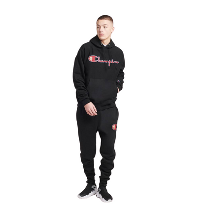 Champion Reverse Weave Hoodie Spiral Stitchline Script