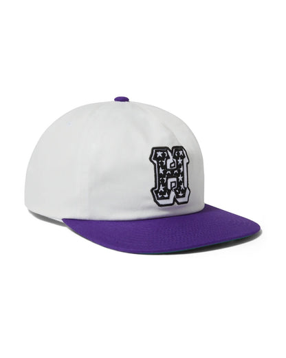 HUF H-Star Snapback Hat White