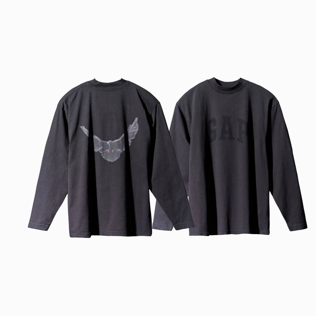 Yeezy Gap Engineered by Balenciaga Dove Longsleeve Tee Black
