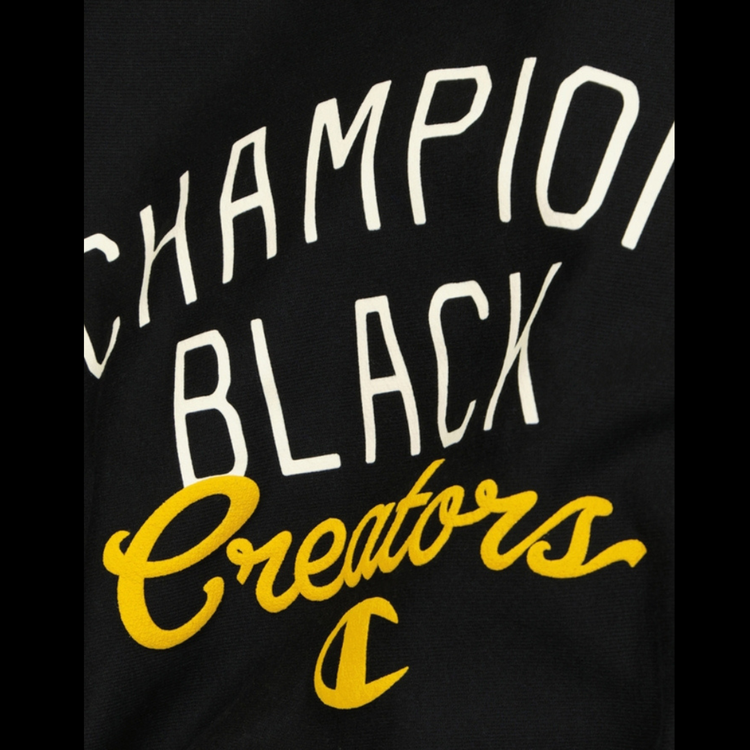 Champion Reverse Weave Hoodie Black Creators