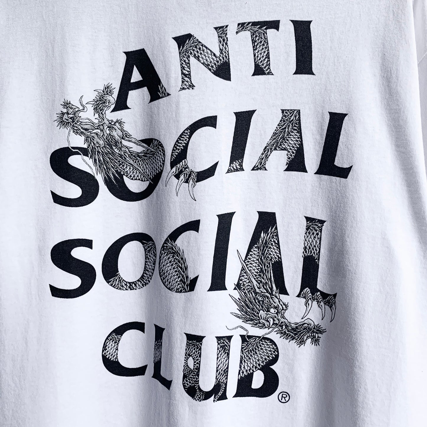 Anti Social Social Club Japan Exclusive Tatz Tee White