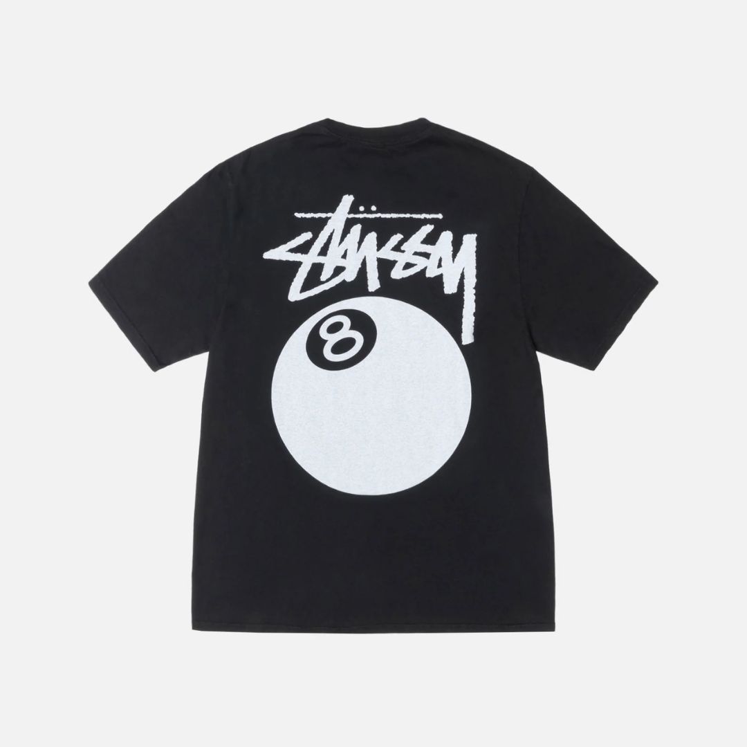 8 Ball Tee Pigment Dyed Black