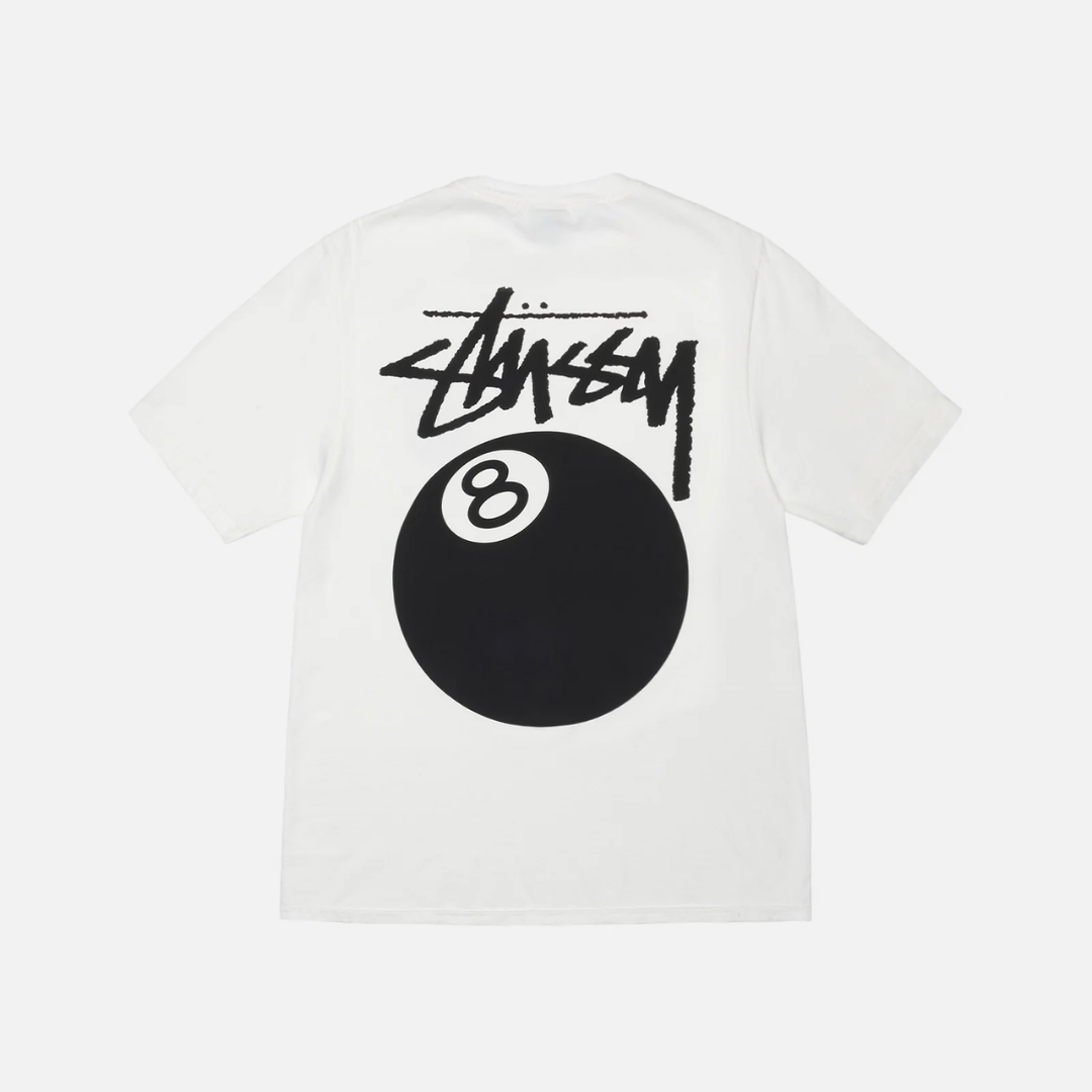 Camiseta teñida 8 Ball Natural