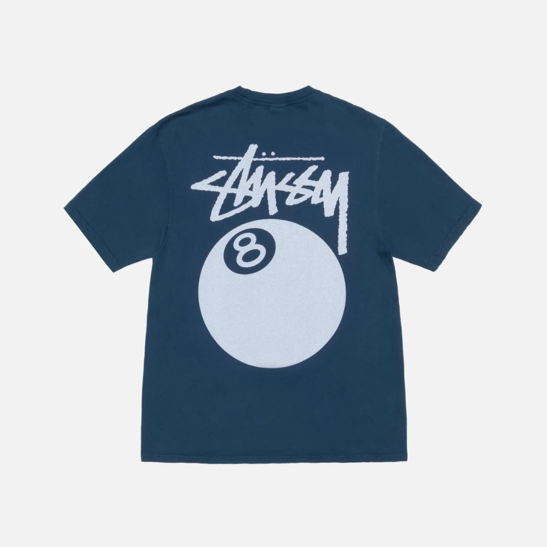 8 Ball Tee Pigment Dyed Navy