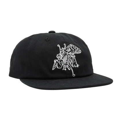 Aftermath 6 Panel Snapback Black