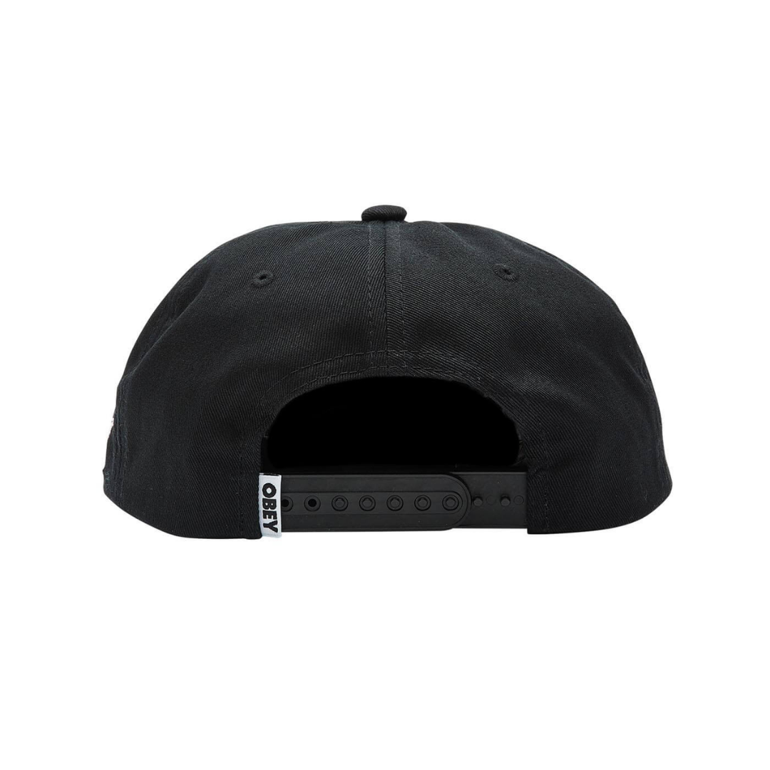 Aftermath 6 Panel Snapback Black