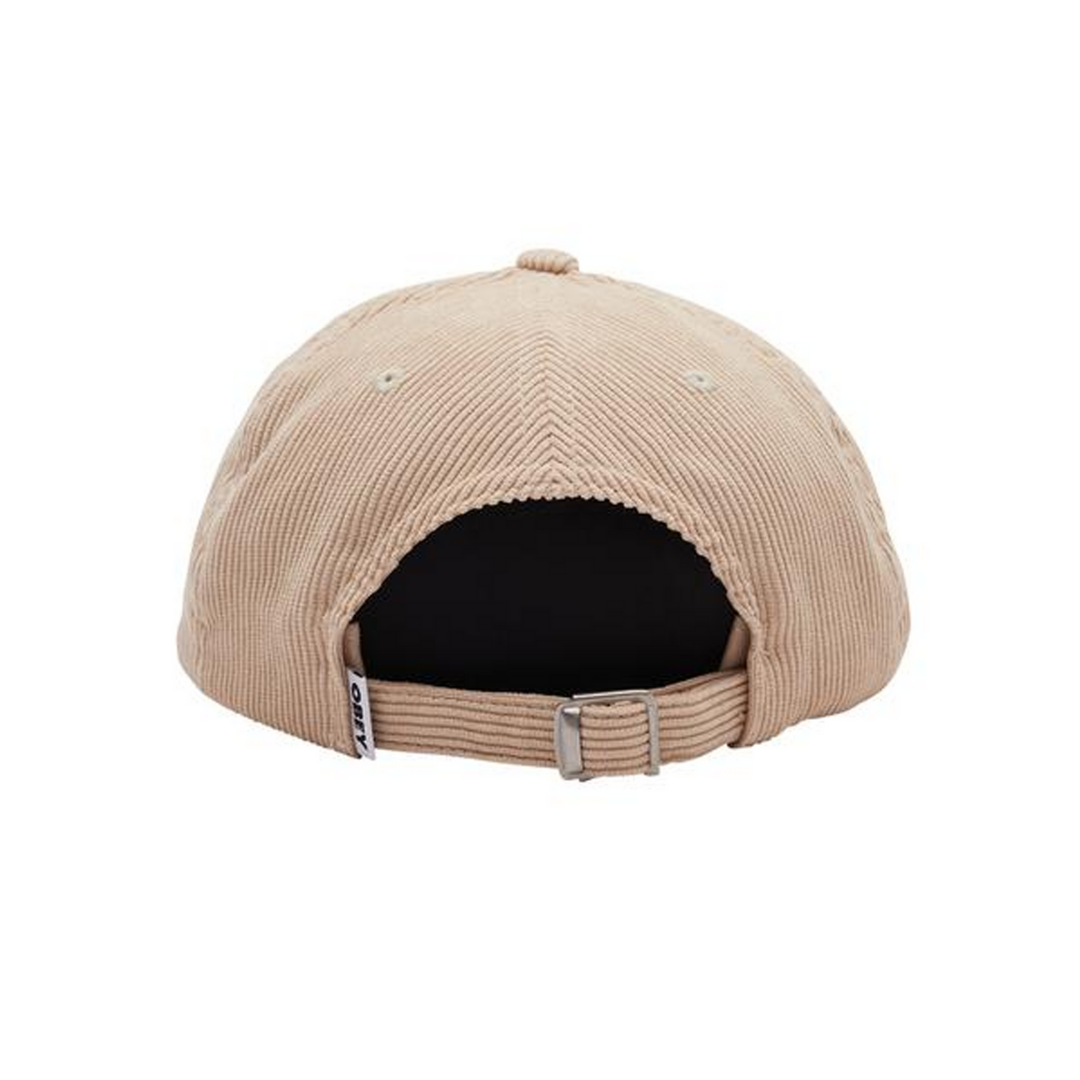 All Night Long 6 Panel Strapback Khaki