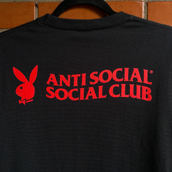 ASSC x Playboy Of The Year Tee Black