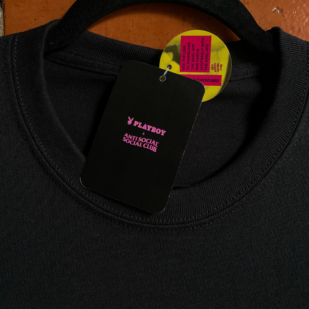 ASSC x Playboy Of The Year Tee Black