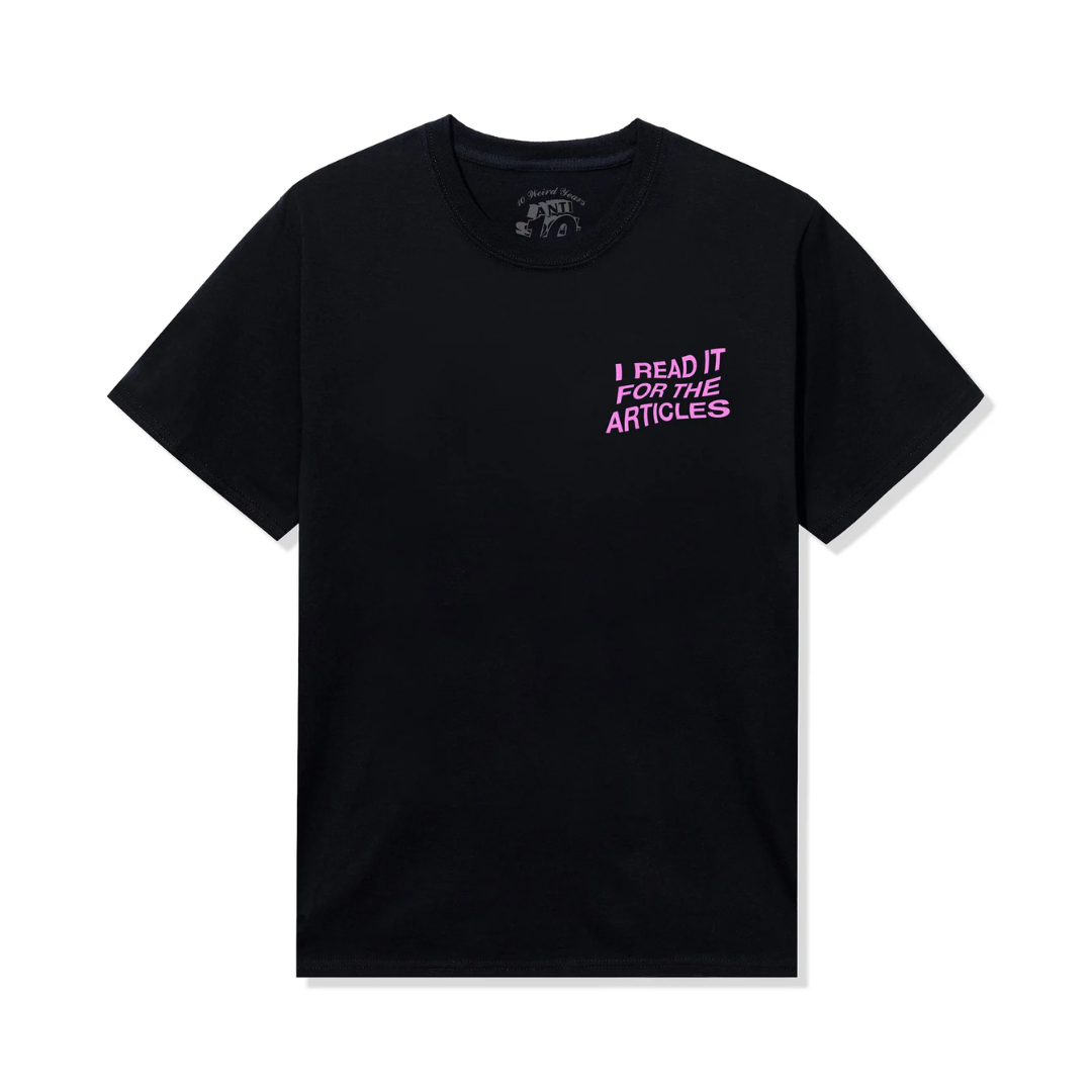 ASSC x Playboy Read It Tee Black