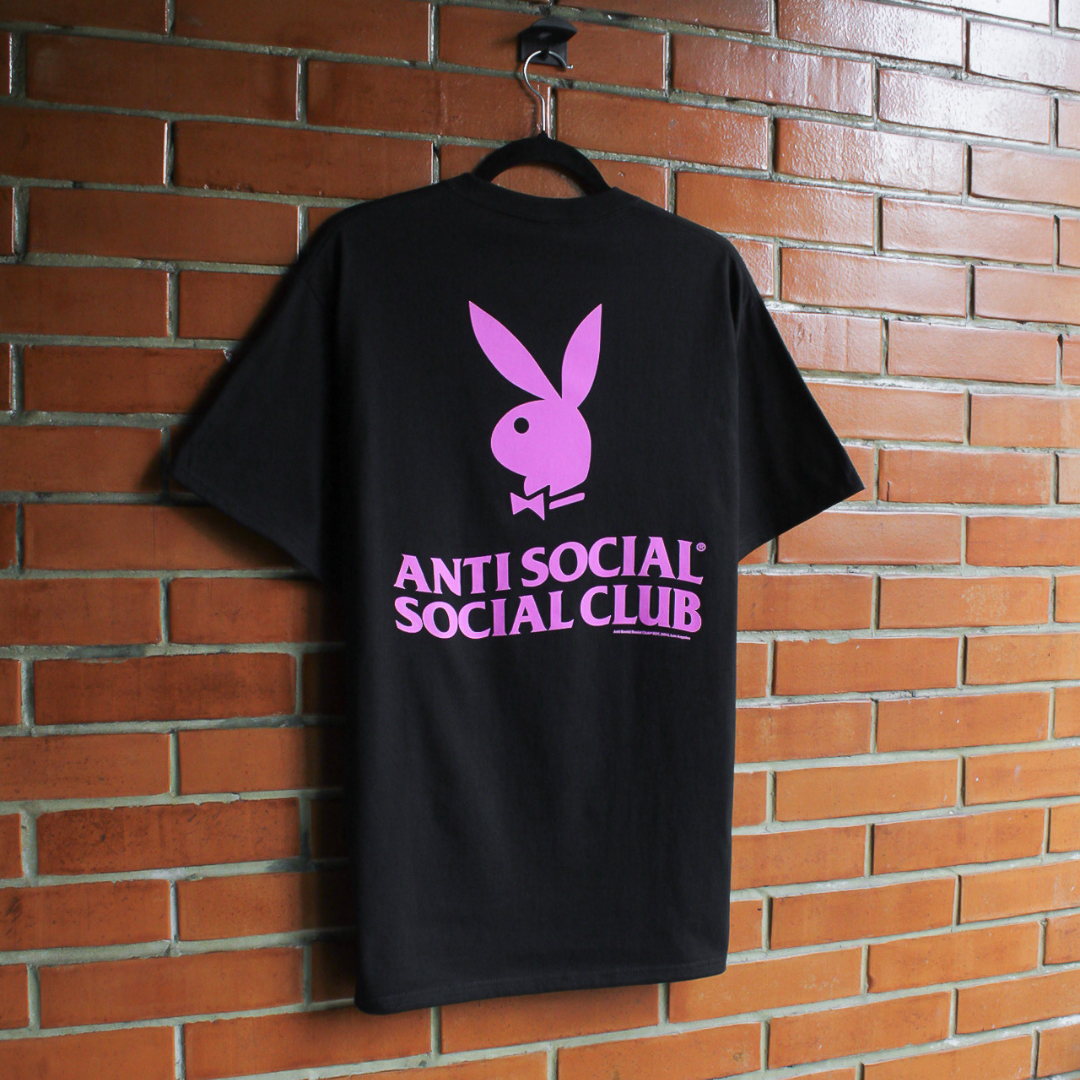 ASSC x Playboy Read It Tee Black