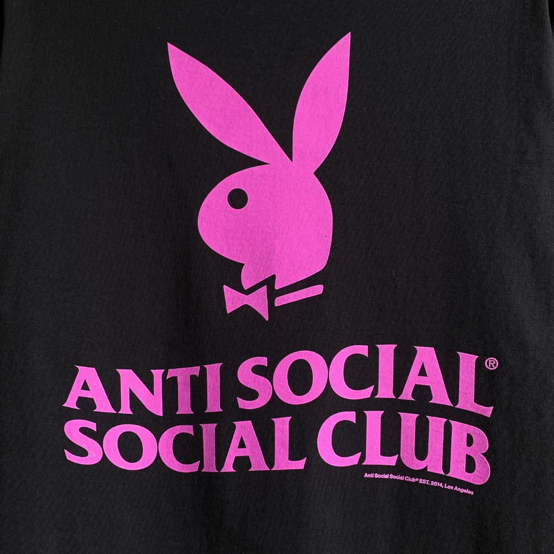 ASSC x Playboy Read It Tee Black