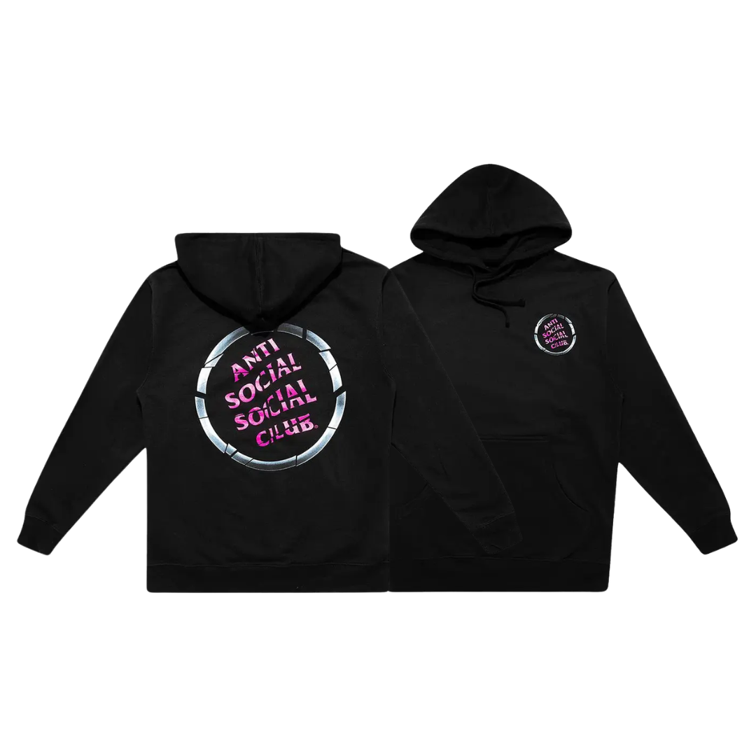Sudadera con Capucha Anti Social Social Club Brake Check Negra