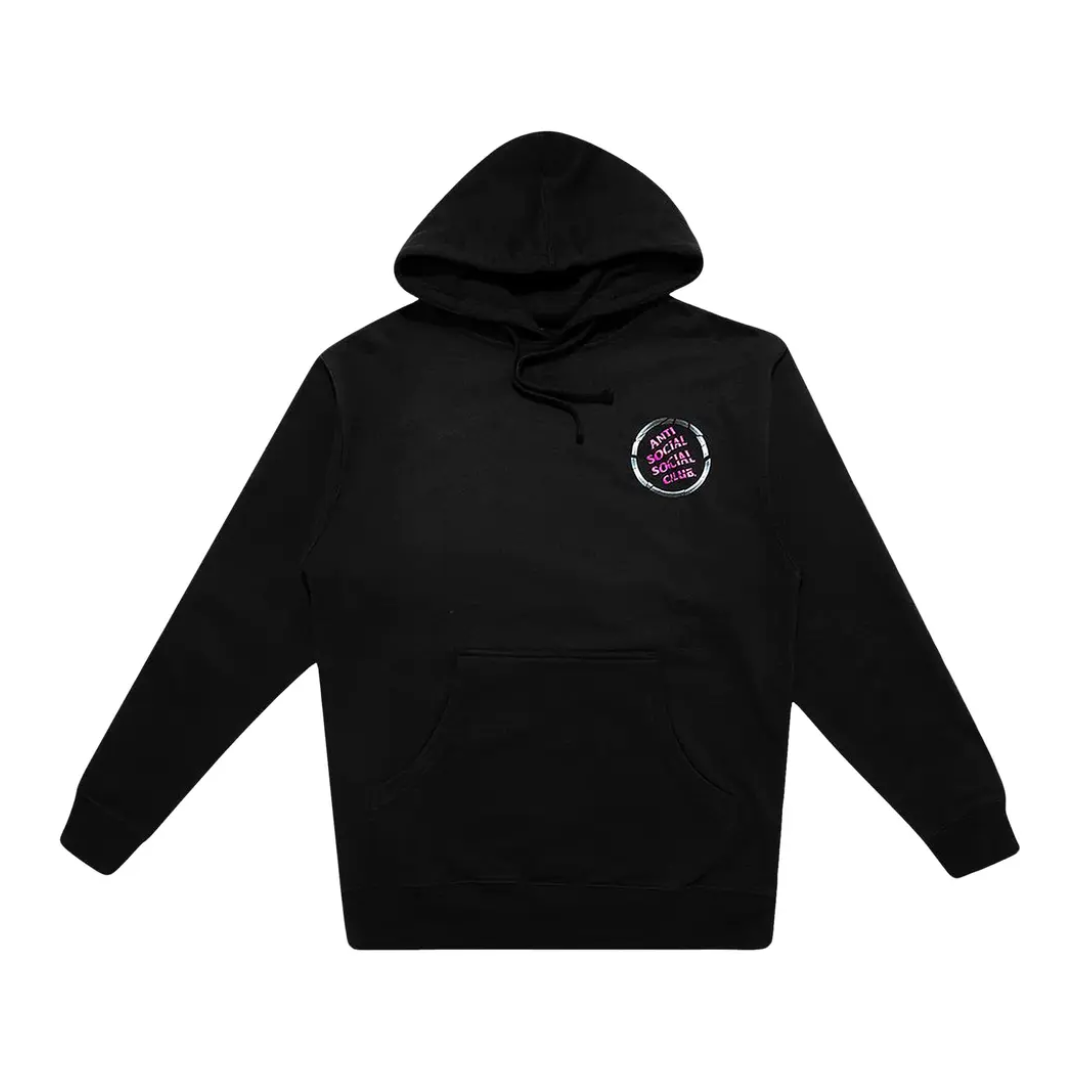 Sudadera con Capucha Anti Social Social Club Brake Check Negra