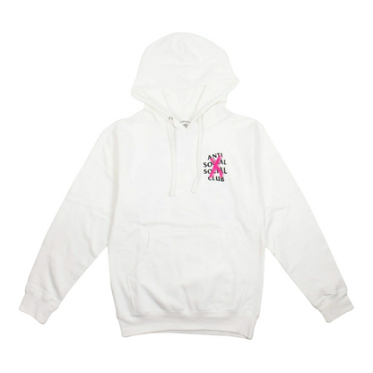 Anti Social Social Club Cancelled Hoodie White