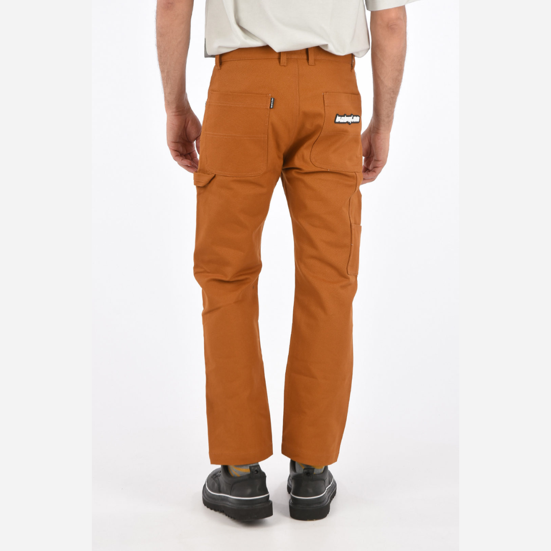 Babylon L.A. Mid-Rise Waist Belt Loops Trousers