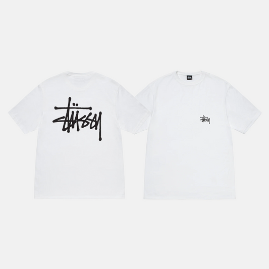 Basic Stüssy Tee White