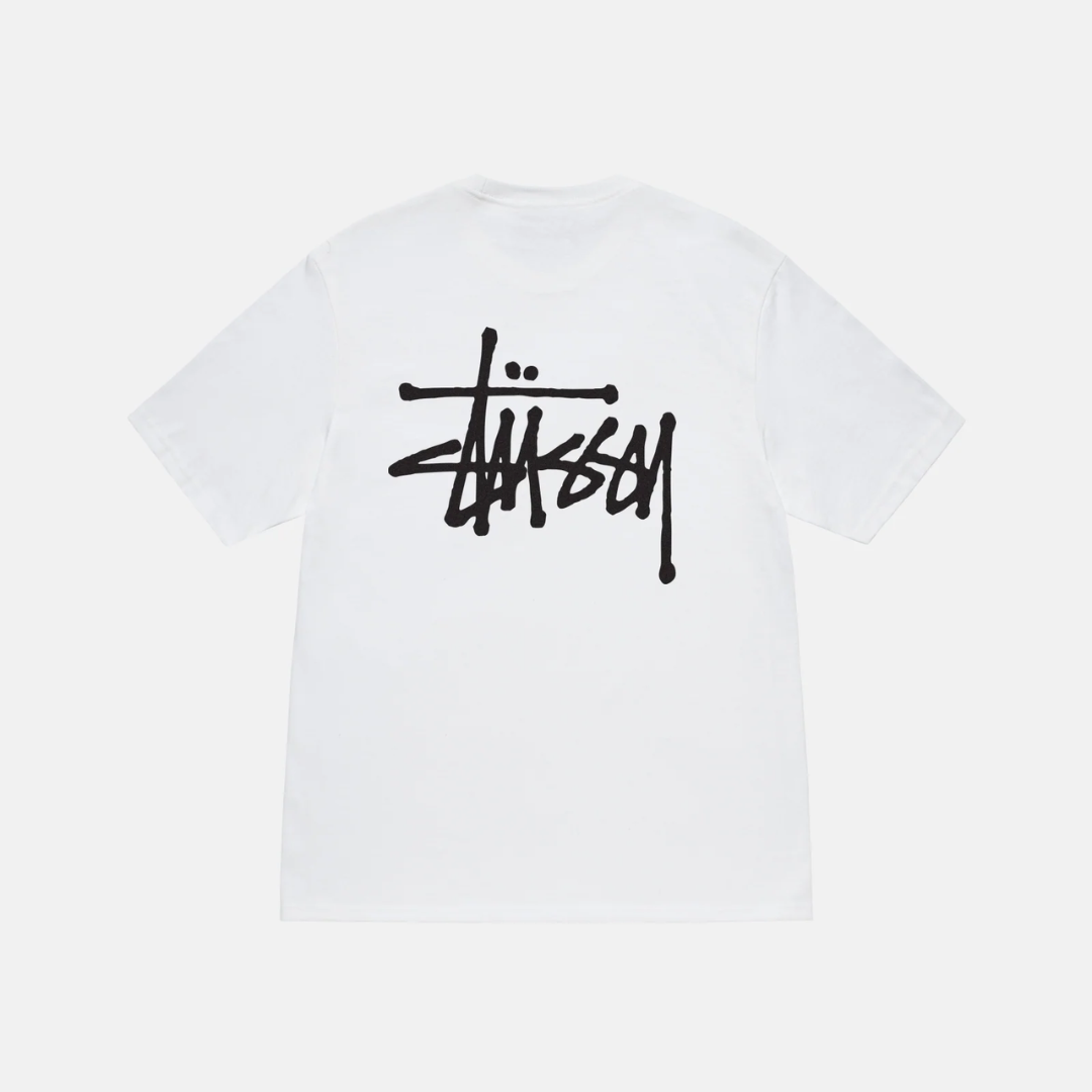 Basic Stüssy Tee White