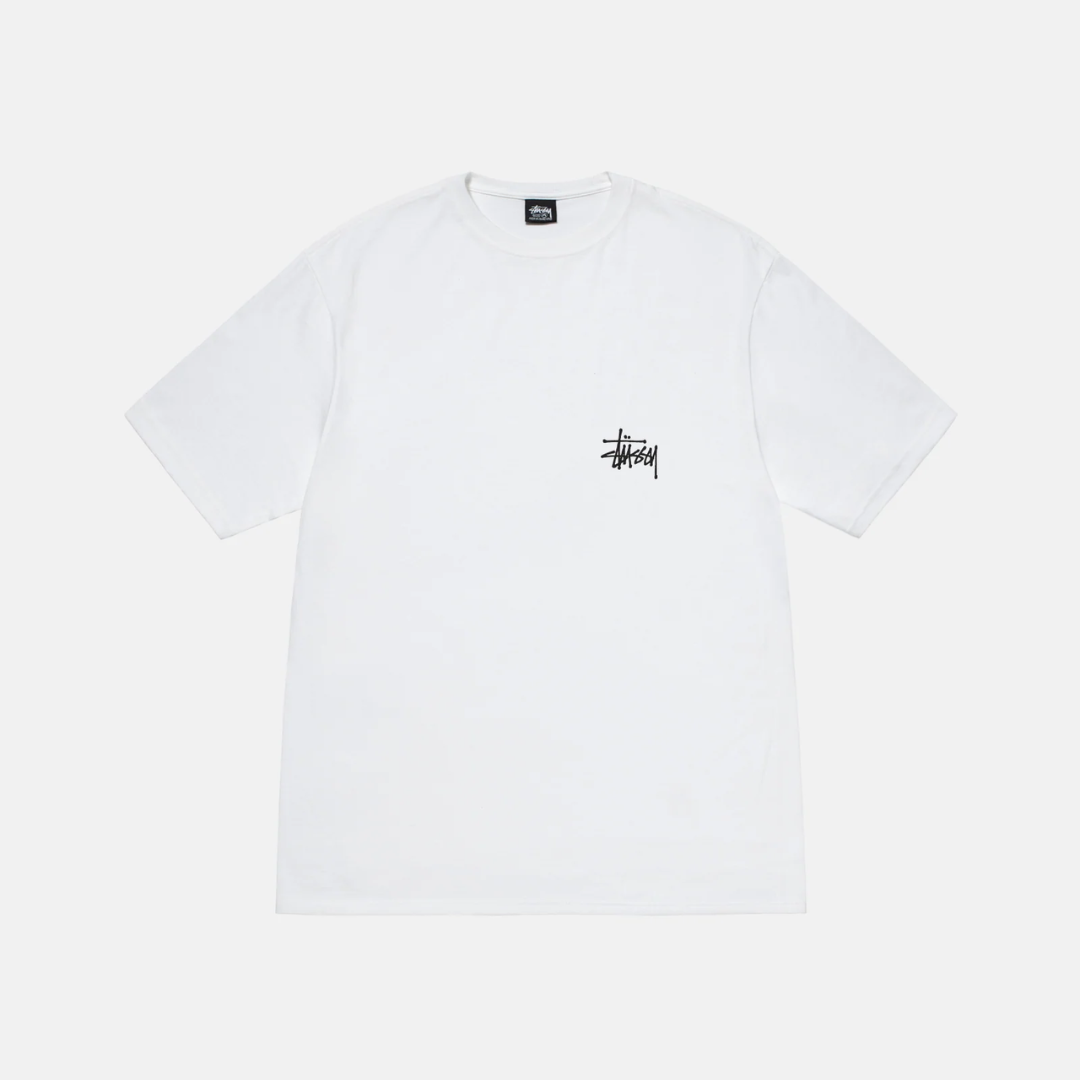 Basic Stüssy Tee White