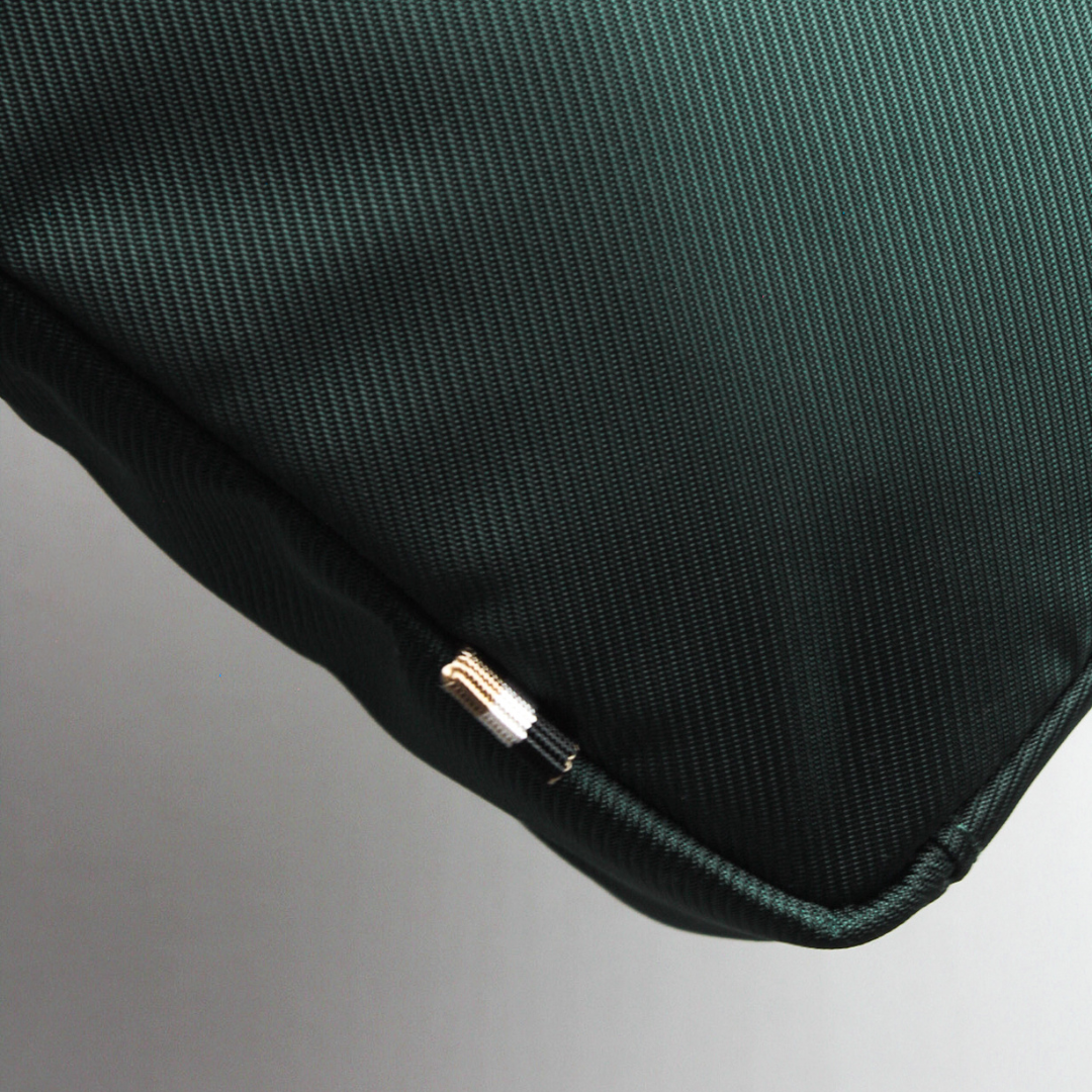 Green Crossbody Contrast Logo Bag