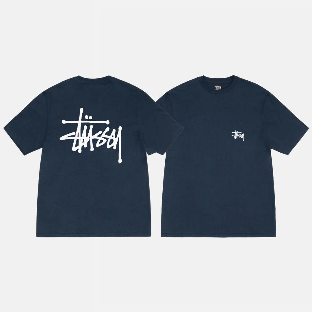 Basic Stüssy Tee Navy