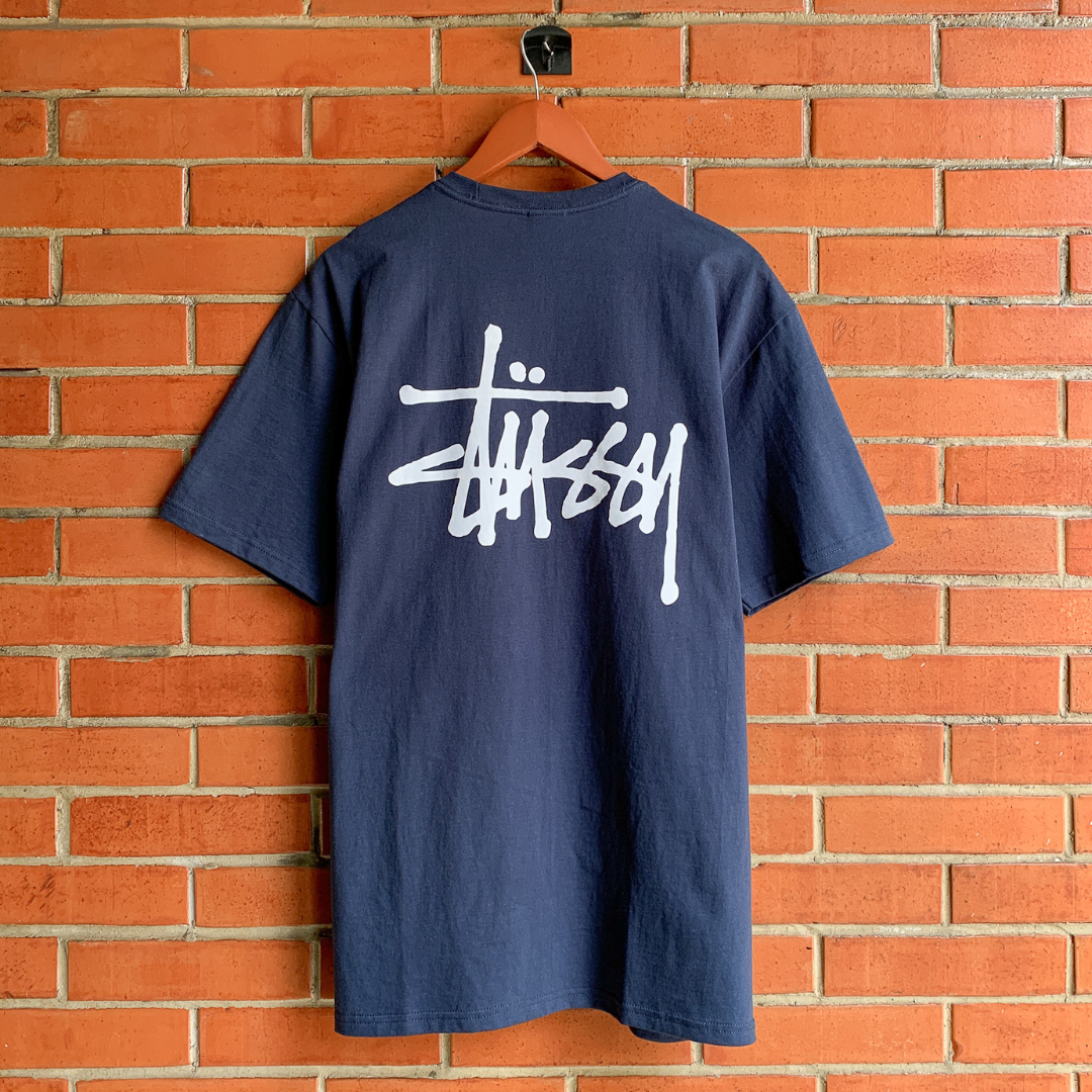 Basic Stüssy Tee Navy