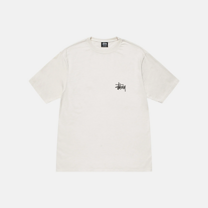 Basic Stüssy Tee Pigment Dyed Natural