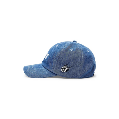 Bold Strap Back Hat Light Indigo