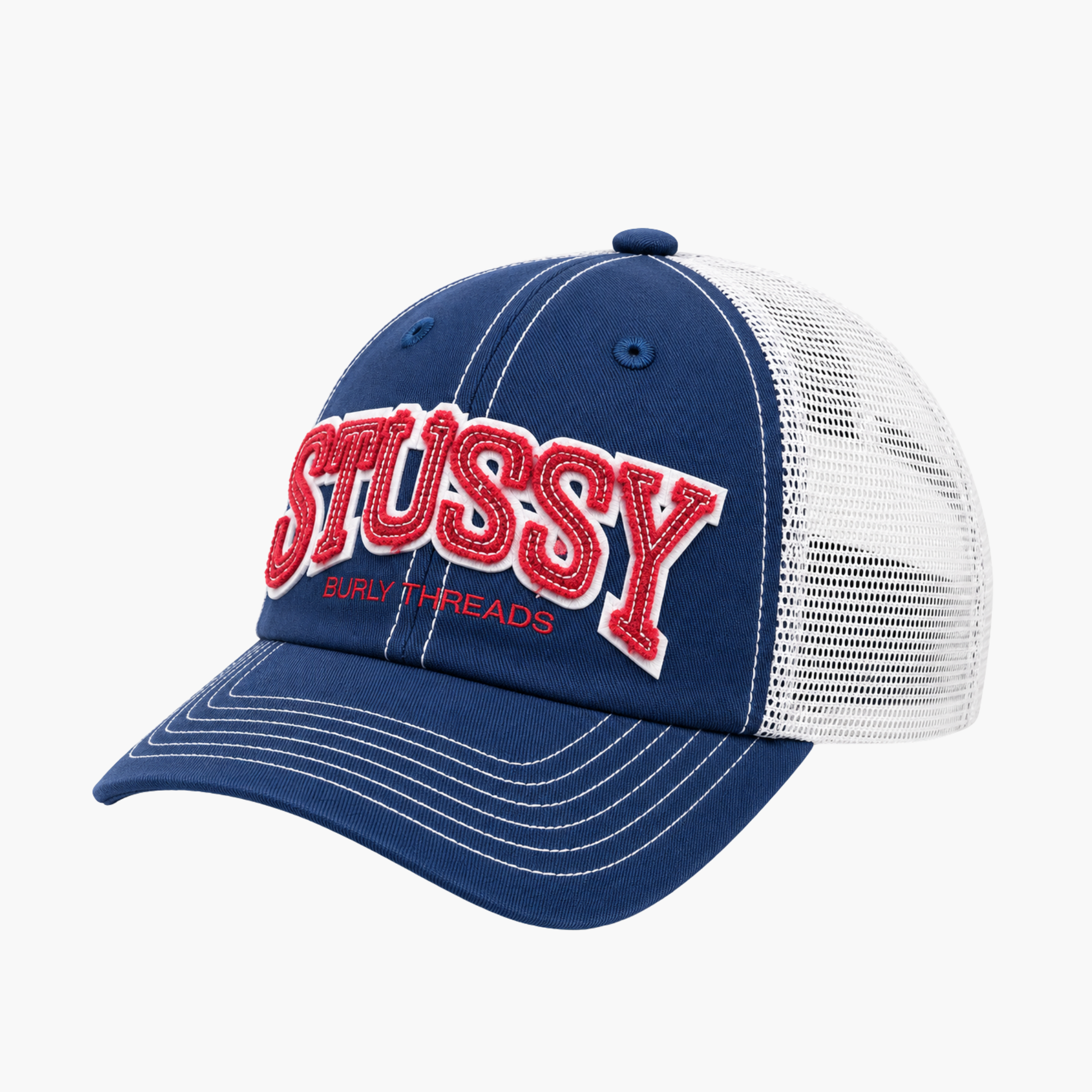 Stüssy MD Burly Threads Trucker Hat