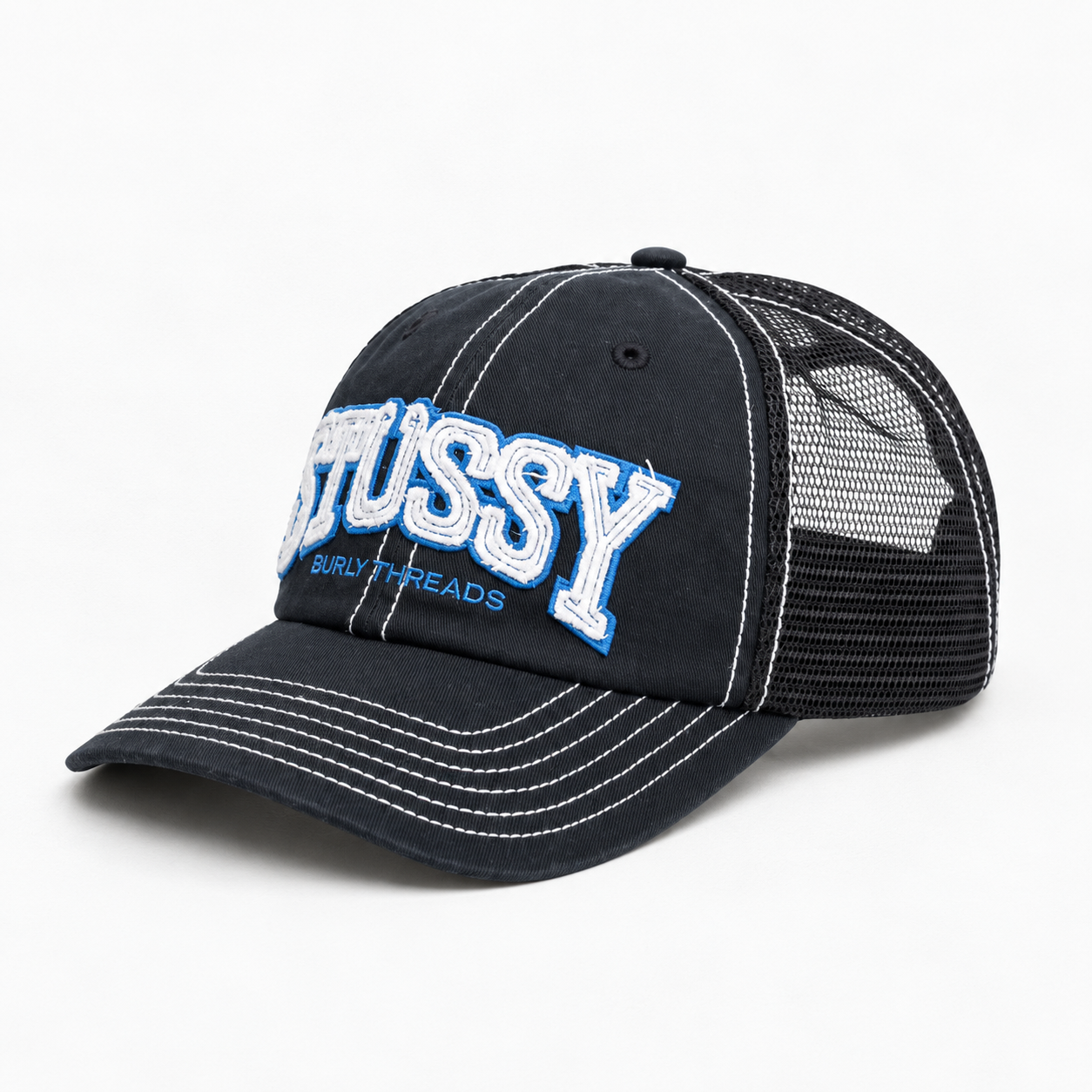 Stüssy MD Burly Threads Trucker Hat