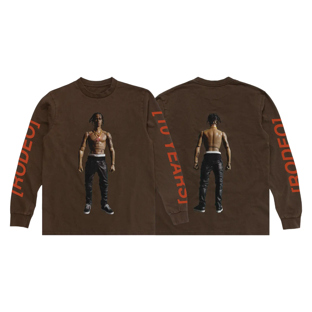 Rodeo 10 Years Action Figure Longsleeve Brown
