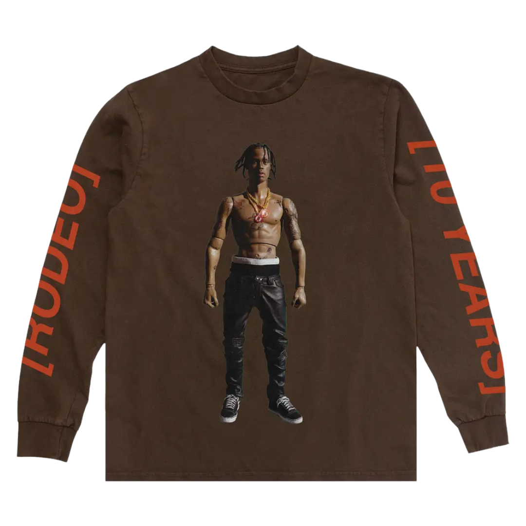 Rodeo 10 Years Action Figure Longsleeve Brown