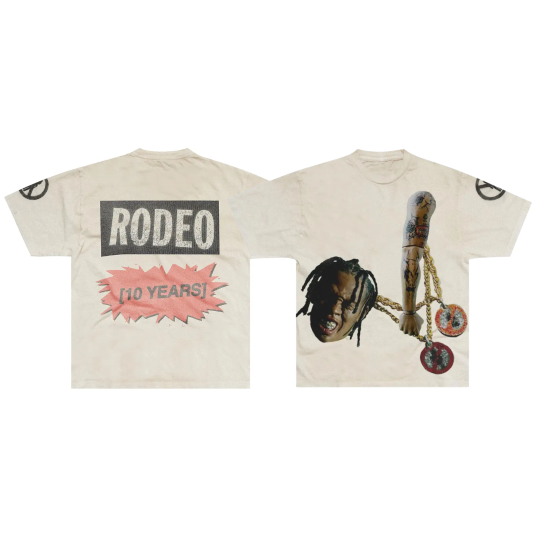 Rodeo 10 Years Chain Tee White