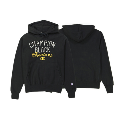 Champion Reverse Weave Hoodie Black Creators